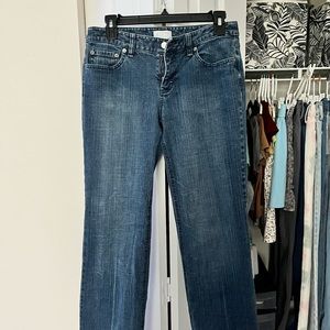 Loft jeans size 4 but we’re small for me (a size two)